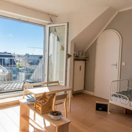 Penthouse Loft With Alps View Terrace